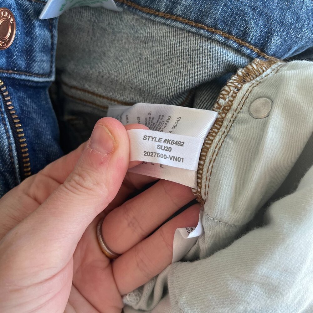 J. CREW High-rise denim short in faded indigo Size 27 - Picture 5 of 5